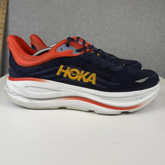Hoka One One Men's Bondi 9 Varsity Navy / Nautical Blue Running Shoe 12.5D